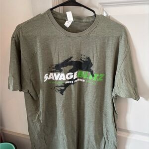 Green Men's Savage Blitz 2024 Finished T-Shirt